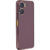 Microsonic Vivo Y16 Olive Plated Lila Cep Telefonu Kılıfı
