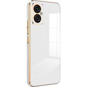 Microsonic Vivo Y27 Olive Plated Beyaz Kılıf