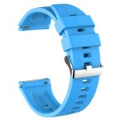 Microsonic Xiaomi Amazfit Pace için Silicone RapidBands Mavi Kordon