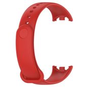 Microsonic Xiaomi Mi Band 8 Silikon Kırmızı Kordon