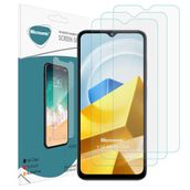 Microsonic Xiaomi Poco M5 Screen Protector Nano Glass 3 Adet Cam Ekran Koruyucu