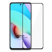 Microsonic Xiaomi Redmi 10 2022 Tam Kaplayan Temperli Siyah Cam Ekran Koruyucu