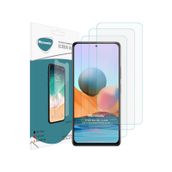 Microsonic Xiaomi Redmi Note 10 Pro Screen Protector Nano Glass 3 Adet Cam Ekran Koruyucu
