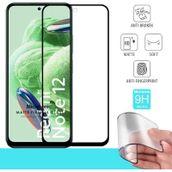 Microsonic Xiaomi Redmi Note 12 Seramik Matte Flexible Siyah Ekran Koruyucu