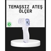Midas Toptan Home Temassız Termometre Hızlı Ölçüm Güvenli Dijital Ateş Ölçer - Çok Renkli