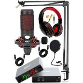 Midex GLX-700GR Ses Kartı + CXN-30 Stüdyo Mikrofon Stüdyo Ekipman Seti