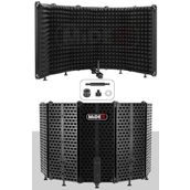 Midex PF-43 5 Bölümlü Ayaklı 69x26 cm Mikrofon Ses Yalıtım İzolasyon Paneli