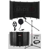 Midex PF-43X 69x26 cm Set Mikrofon Ses Yalıtım Paneli