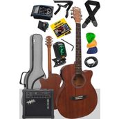 Midex PHX-188AMP 4/4 Elektro Akustik Gitar Seti