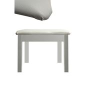 Midex TBX-144WH Üst Kalite Gizli Bölmeli Beyaz Renk 32x54x48 cm Piyano Taburesi