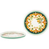 Mikasa Moor Capri Flora Renkli Porselen 2'li Sunum Tabağı 15 cm - Standart