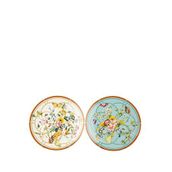 Mikasa Moor Gardenia Luxe Desenli Porselen 2'li Tatlı Tabağı 20 Cm