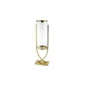 Mikasa Moor Gold X Ayaklı Metal Cam16x21x68 cm Mumluk