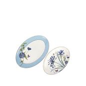 Mikasa Moor Lavender Flutter Porselen 2'li Servis Tabağı Seti