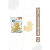 Mikasso Bebek Banyo Süngeri-Ördek Sarı - Çok Renkli