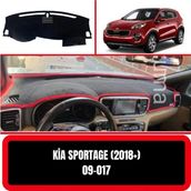 Mikasso Kia Sportage 2018 Torpido Koruyucu Konsol Kaplama Halısı - Çok Renkli