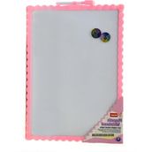 Mikro 21.5X28 Çift Taraflı Manyetik Yazı Tahtası (JL-115) - Pembe