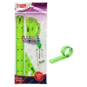 Mikro Fl-04 Flexible Esnek Cetvel 4'lü Çizim Seti
