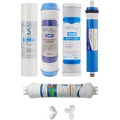 Mil Su Açık Kasa Su Arıtma Cihazı 5'li Filtresi Gaclı Aquaflo Membran Set