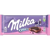 Milka 92 gr Oreo Sandwich Çilekli Tablet Bisküvili Çikolata (6 adet)