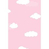 Milky Baby 405-3 Pembe Bulutlu Duvar Kağıdı