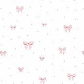 Milky Baby 415-1 Kurdele Desenli Çocuk 5 m2 Duvar Kağıdı