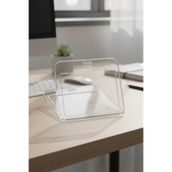 MİLLENEX Özel şeffaf Premium Yaka Kartı Kart Koruyucu Kart Kılıfı Yaka Kartlığı -KRK001