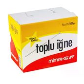 Mimaks Toplu İğne Süper Nikel 500Gr Ti500 (1 Paket)