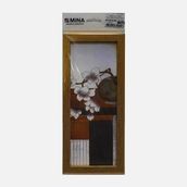 Mina Art 10x25 cm Çerçeveli Linen Baskı Tablo