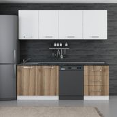 Minar 220-D12 Beyaz Dore 220 cm Mutfak Dolabı