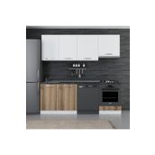 Minar 220-D14 Beyaz Dore 220 cm Mutfak Dolabı