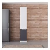 Minar D40 A1 Beyaz Antrasit 40 cm Mutfak Boy Dolabı