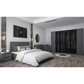 Minar Kale Luxe Yatak Odasi Takimi - Antrasit Set 2