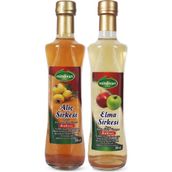 Mindivan Doğal Elma Sirkesi 500 ml + 500 ml Alıç Sirkesi