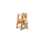 minerakids Ahşap Montessori Öğrenme Kulesi 2-6 Yaş Kahverengi