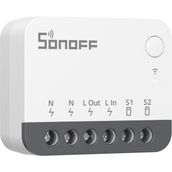 Mini Akıllı Anahtar, Işık Anahtarı, 2 Yollu Kontrol, Alexa, ve Hub ile Uyumlu, 3.0 Ağ Geçidi Hub Gerekli, Nötr Kablo Gerekli, Zbmınır2 - Option-1 - Ahşap