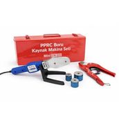 Mini Pprc Boru Kaynak Makinesi Seti 500 Watt 20 25 32 Mm Pafta Uçlu Makaslı Metal Taşıma Çantası
