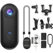 Mini Wifi Aksiyon Kamerası 1080P Giyilebilir Aksiyon Kamera - Su Geçirmez Tasarım - Ses ve Görü