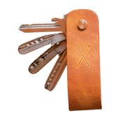minimal X design Deri anahtarlık, hakiki deri anahtar kılıfı, anahtar koruyucu, çizilmeye karşı anahtarlık, dönebilen anahtarlık, kaliteli anahtarlık, hediyelik, organizer (Camel (3-4 Anahtar))