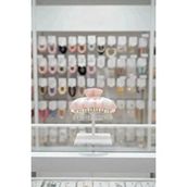 Miniso Lisanslı Pembe Mermer Desenli Mandal Saç Tokası 11 Cm – Güçlü Tutuşlu Çok Renkli