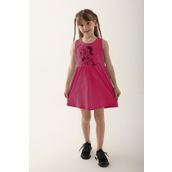 Minnie Mouse D4860-3 Karanfil Kız Çocuk Elbise
