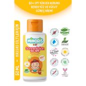 Minoris Baby Organik 50 Spf 50 ml Bebek Güneş Kremi