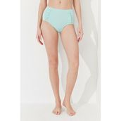 Mint Yeşili Basic Yüksek Bel Bikini Altı - 34