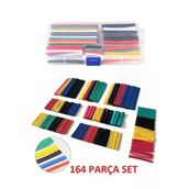 Mintola 164 Parça Makaron Isıyla Daralan Kablo Koruma Kablo Tamir Seti Heat Shrink