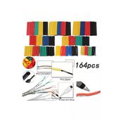 Mintola Makaron Set Isı Ile Daralan Kablo Seti 164 Parça Isı Shrink 8 Boy