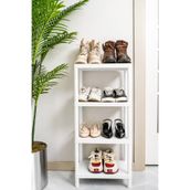 Minty Life 4 Katlı Ayakkabılık Olimpik (Beyaz)
