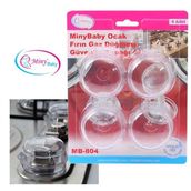 Miny Baby 4'lü Ocak Fırın Gaz Düğmesi Güvenlik Kapağı