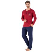 Miorre Uzun Kol Erkek Pijama Takımı BORDO M