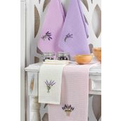 Mira Home Lavender Flower 30x50 cm 6 Parça Mutfak Kurulama Bezi