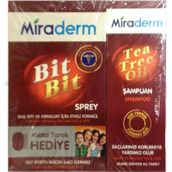 Miraderm Bit Spreyi 100 ML + Şamuan 150 ML + Tarak